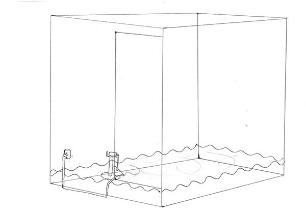 Bathroom drawing